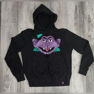 De Kryptic Sesame Street collab Count Von Count Men Hoodie